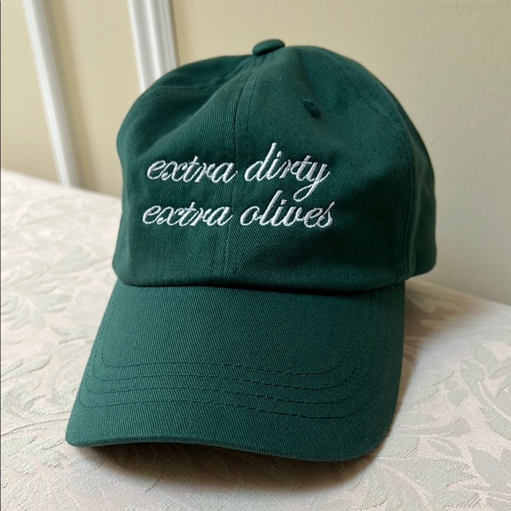 Extra Dirty, Extra Olives Baseball Cap